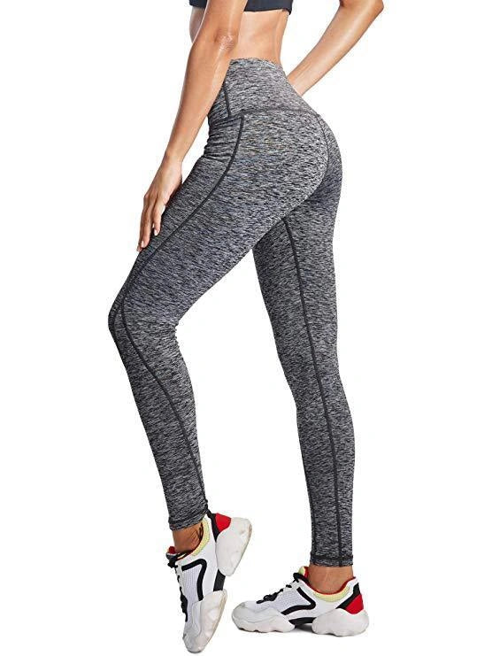Women's lightweight pocket yoga pants in various colors for yoga, running, and casual wear