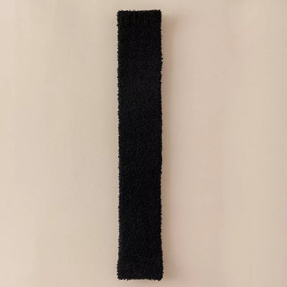 Winter warm plush socks for women with dual-purpose heel and knee protection