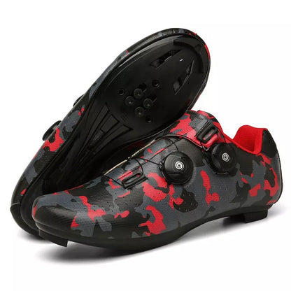Road bike shoes with built-in lock for secure and comfortable cycling