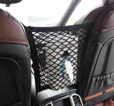 Expandable Car Seat Organizer - Multifunctional Back Seat Storage Net