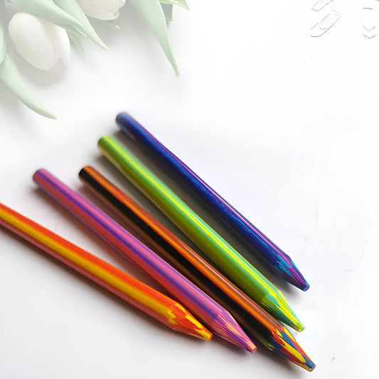 Magic rainbow multicolour pencil lead for 5.6mm activity pens, 90mm length with rainbow core