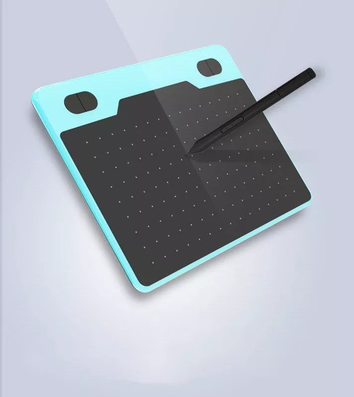Ultralight graphic tablet with battery-free pen for Apple and other devices