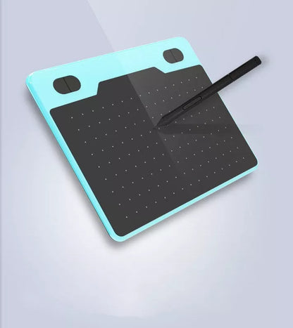Ultralight graphic tablet with battery-free pen for Apple and other devices