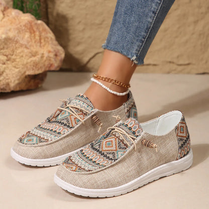 Women's black round toe flat shoes with low-top design and elasticated oversleeves