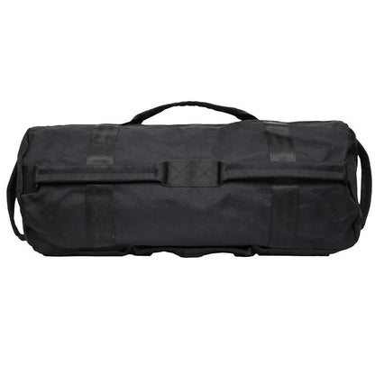 Weight lifting sandbag in 900D Oxford cloth with six handles, 48cm x 20cm size, four inner bags, Black Khaki or Red