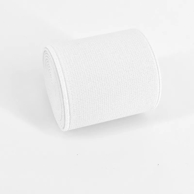 5cm wide fashion colour elastic band in ten colours including black, brown and royal blue
