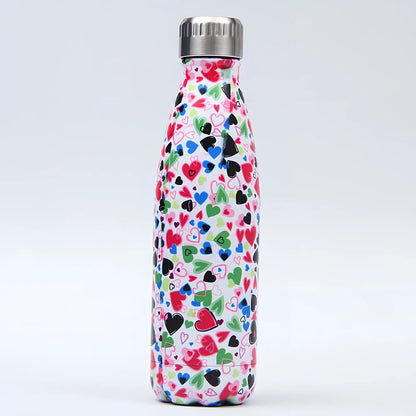 500ml stainless steel sports bottle in various colours with vacuum insulation and secure lid for gym use