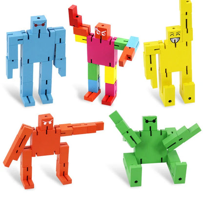 Assembled wooden educational toys for children, featuring multi-function gameplay and safe, non-toxic materials