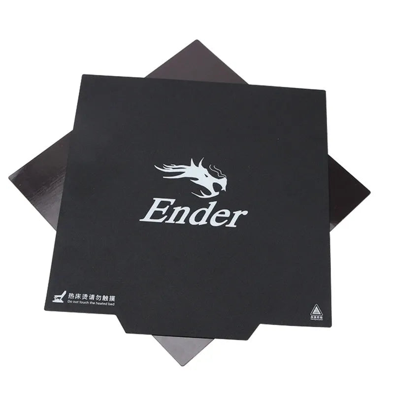 Black 3D printer filament tape with fibreglass rod for Ender 3, regular polygon shape