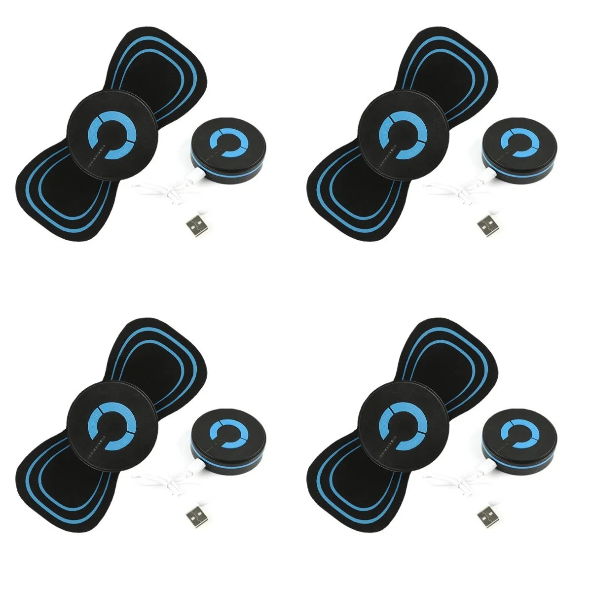 Mini Massager Smart Cervical Spine Massage Sticker with EMS technology for muscle relief