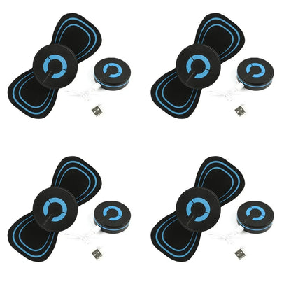 Mini Massager Smart Cervical Spine Massage Sticker with EMS technology for muscle relief