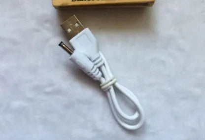 White foldable USB rechargeable LED night light in both table lamp and tall lantern modes.