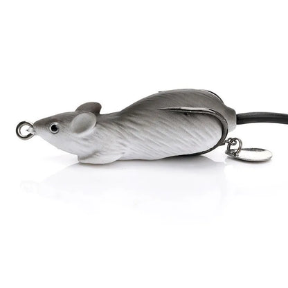 ABS bionic fake bait lure for Luya fishing, shown in green, grey, and pink colour options.