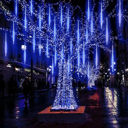 LED ice bar lamp snowflake hanging pendant with multi-colour lighting options and decorative snowflake design