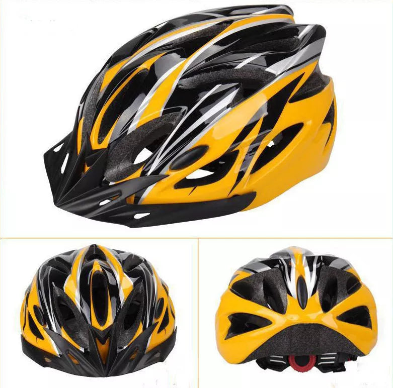 Adjustable child bicycle helmet with 18 wind holes for ventilation in various colors