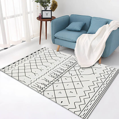 Rectangular crystal velvet carpet in charcoal grey showing textured surface and straight edges