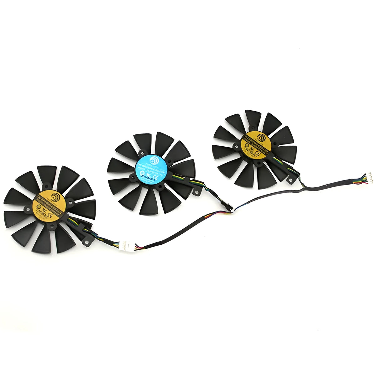 Power Logic 87mm graphics card cooling fan for ASUS ROG Strix GPUs with 4-pin connector