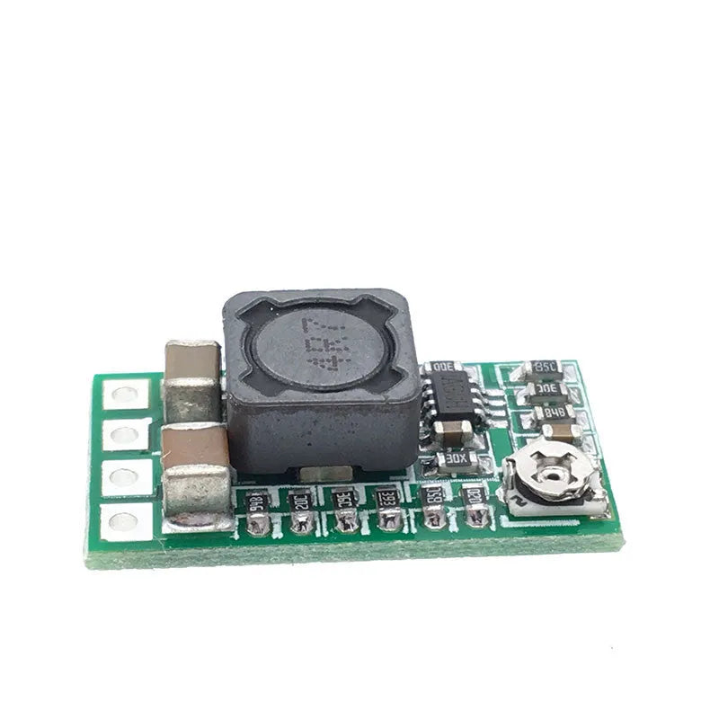Green PCB DC-DC step down power supply module converting 12-24V to 5V 3A output
