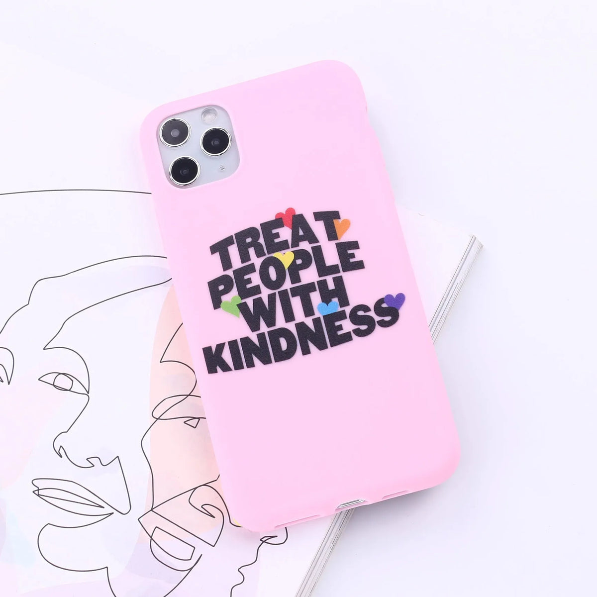 Printed TPU phone case with colourful design for iPhone and Samsung devices