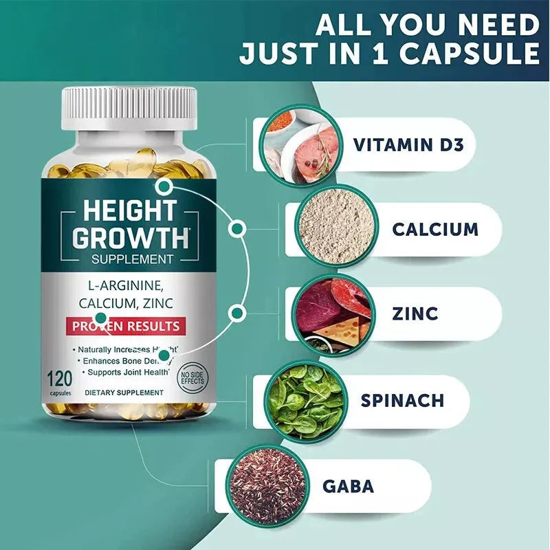 Bottle of edible vitamin soft capsules for adults, 60 tablet pack size.