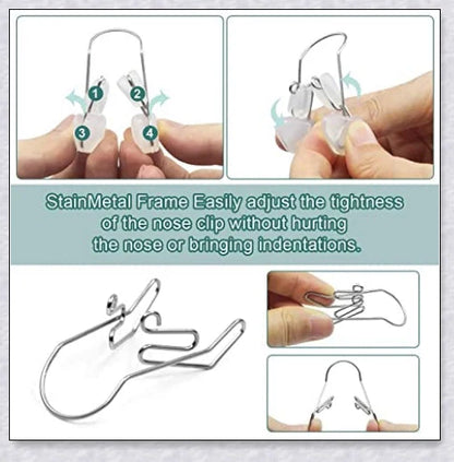 Silicone Nose Shaper Clip - Gently reshape your nose without surgery or discomfort