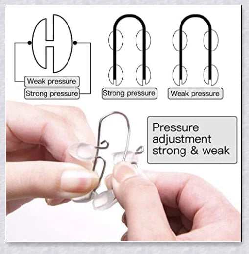Silicone Nose Shaper Clip - Gently reshape your nose without surgery or discomfort