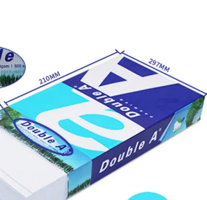 A4 copy paper in 70g and 80g weights with white, blue and pink options and 500-sheet packs