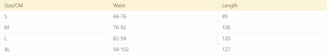 Men's and women's breathable sports support belt in black, sizes S to XXL