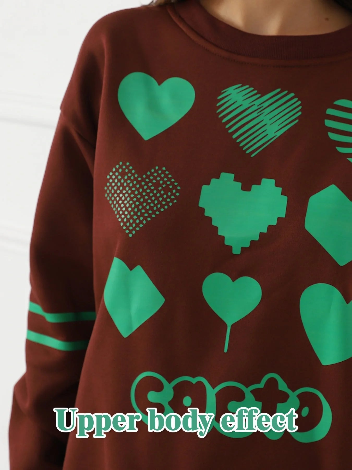 Casual brown and grey tops available in multiple sizes from S to 3XL