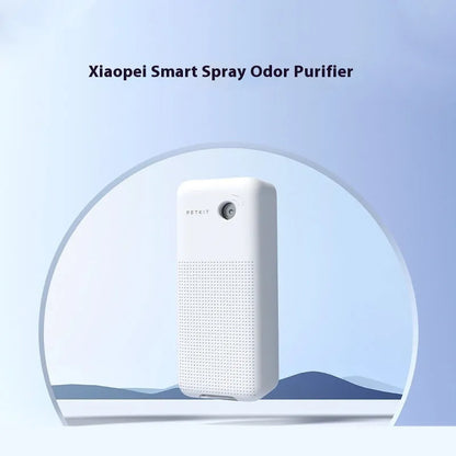 Xiaopei smart pet odour removal machine with external bracket and purification liquid bottles