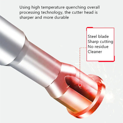 Automatic Wire Stripper for quick cable peeling and twisting, made of durable galvanized steel