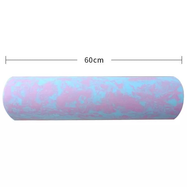 Aomardon camouflage foam shaft Yoga roller in blue-green and pink-blue for muscle relaxation