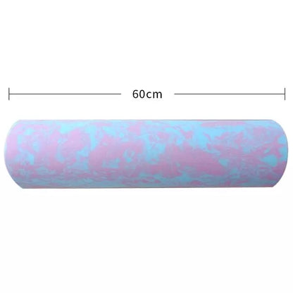 Aomardon camouflage foam shaft Yoga roller in blue-green and pink-blue for muscle relaxation