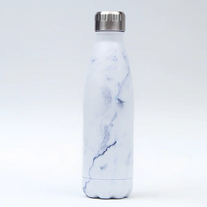 500ml stainless steel sports bottle in various colours with vacuum insulation and secure lid for gym use