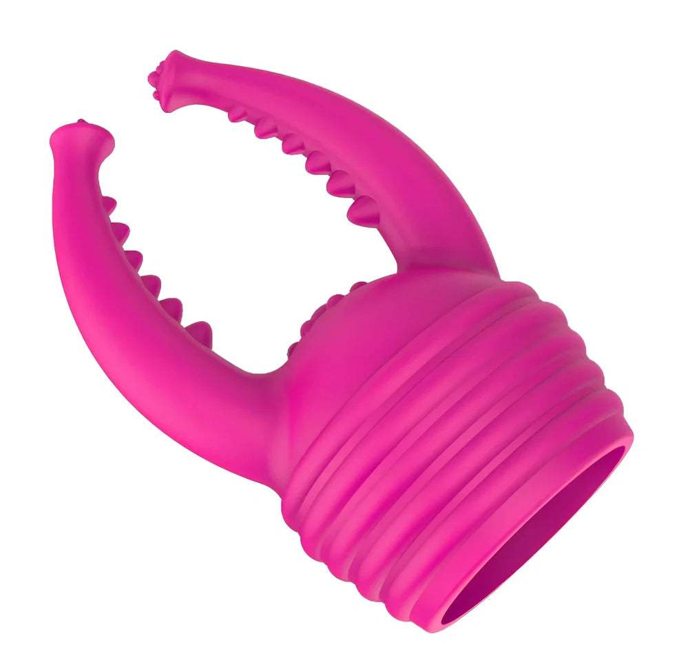 Tianlong stick adult toy with silicone surface and 19.6cm length showing frequency control buttons