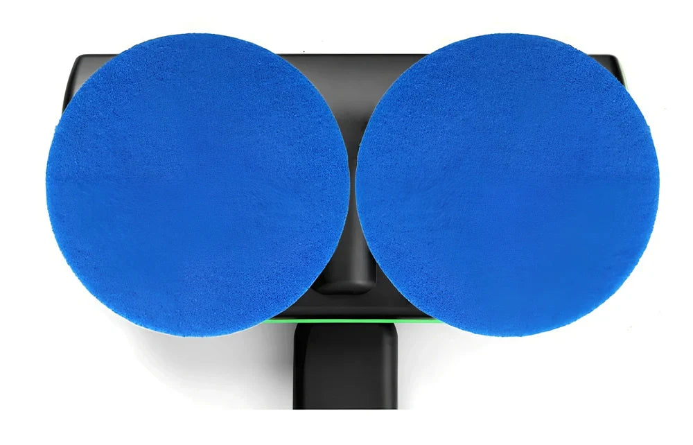 Wireless rotating electric mop with dual cleaning heads and rechargeable battery for cordless floor washing