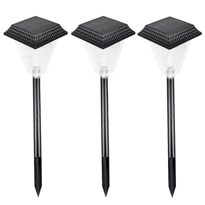 TS-S5103 solar garden light with 12 LED lights and IP65 waterproof outdoor construction