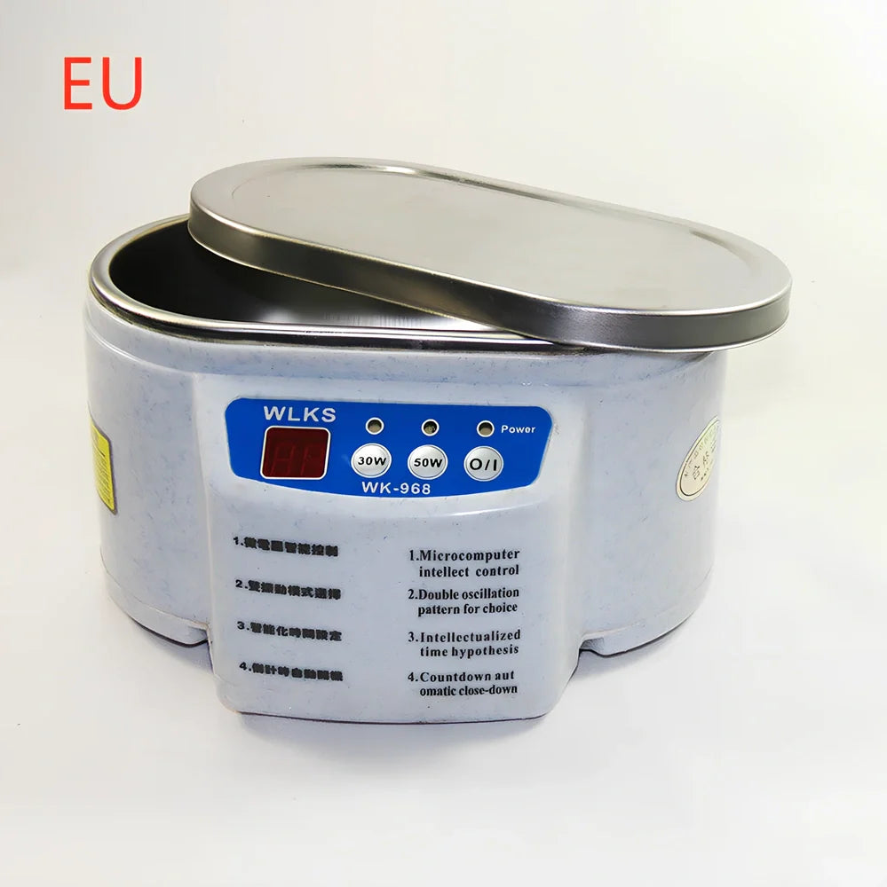 Earth ultrasonic cleaning machine with stainless steel tank and digital timer display