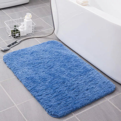 Polyester fiber doormat in various colors and sizes for home entryways