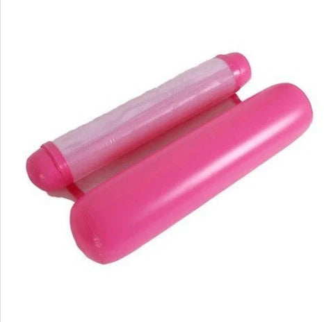 Inflatable Water Lounge Chair in pool with hammock-style design for ultimate relaxation