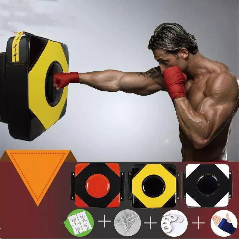 Durable wall hanging Thai boxing sandbag with center thickening for realistic training