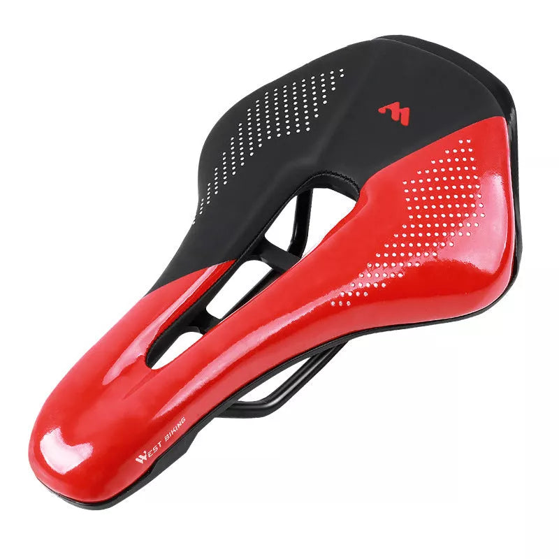 Lightweight hollow design bicycle seat for mountain and road bikes
