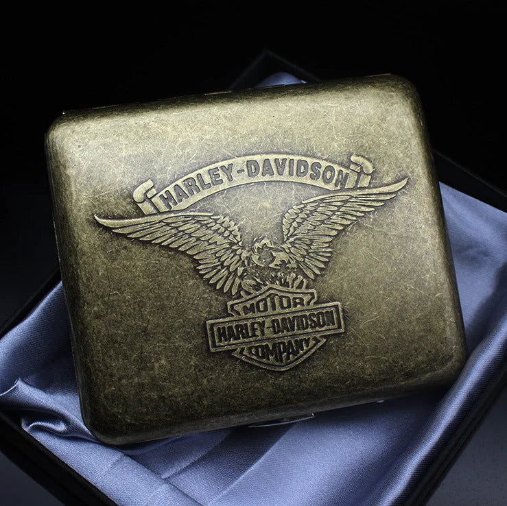 20 stainless steel knurled cigarette holders showing retro metal design with 95mm length and textured grip surface