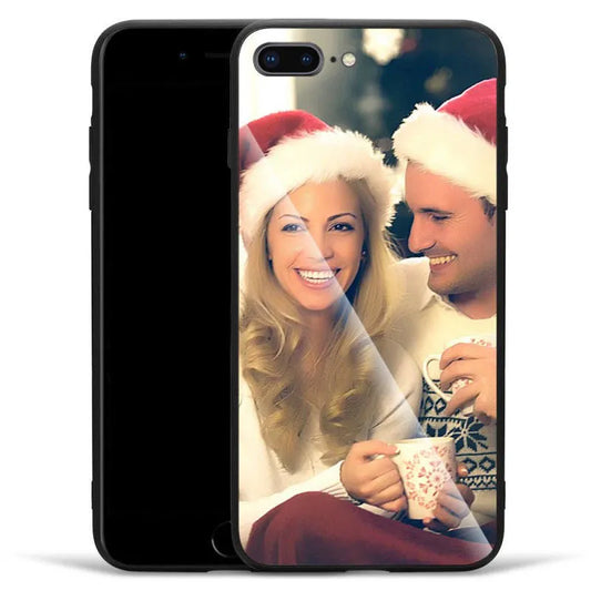 iPhone case with raised bumper edge protecting camera and screen, precision cut-outs for ports