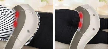 Heating massage shawl for neck, back, and leg relief with hot compress function