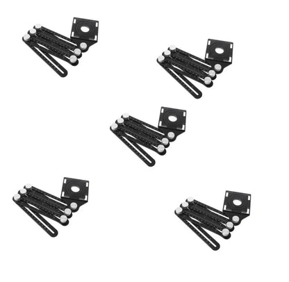 Aluminum alloy six-folding multi-angle measuring ruler for precise tile and flooring projects