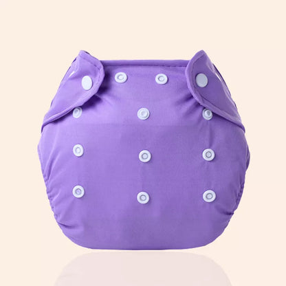 Adjustable washable diaper pants for babies in various colors