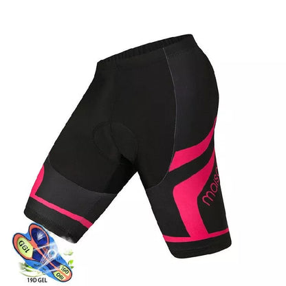 Men's anti-slip cycling shorts with gel pad for enhanced comfort and performance