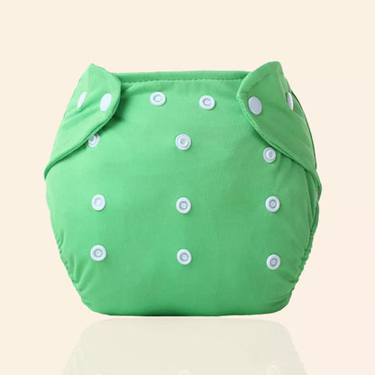 Adjustable washable diaper pants for babies in various colors