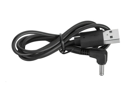 USB LED aroma humidifier with wood grain finish, 300ml capacity, measuring 114mm × 110mm